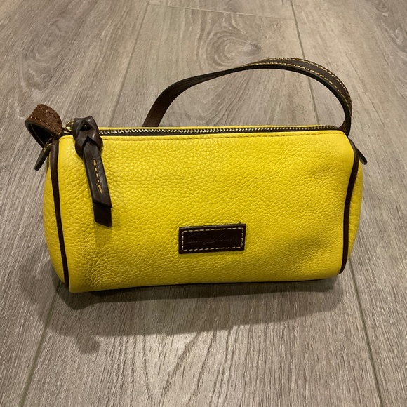 Dooney & Bourke Yellow Mini Bag - Picture 2 of 14